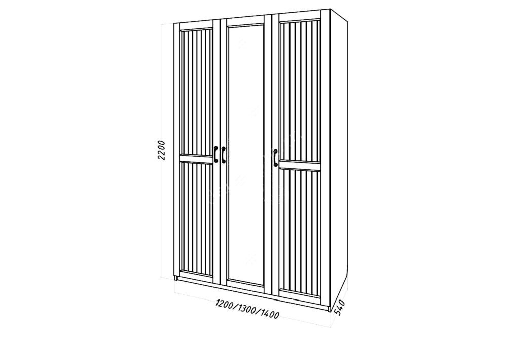 Шкаф Вилора три 2